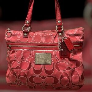 EUC Authentic Coach Poppy Handbag 12X17